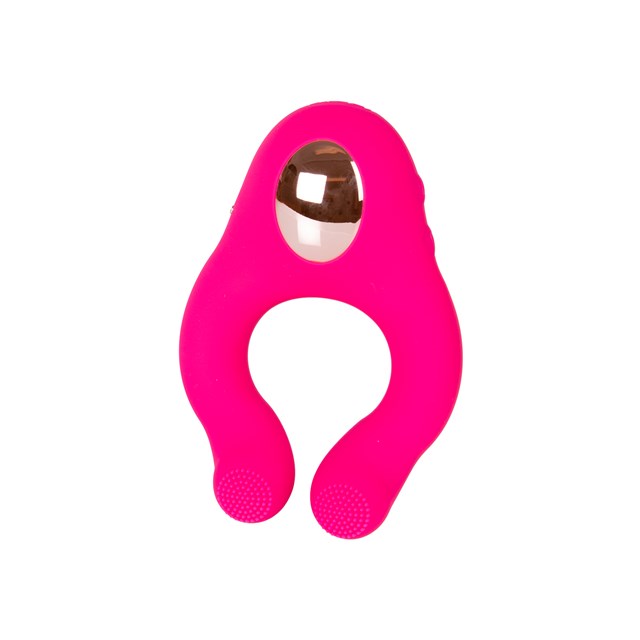 Fjernstyrt Vibrerende & Slikkende Penisring - Rosa