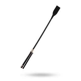 Riding Crop - Black & Gold