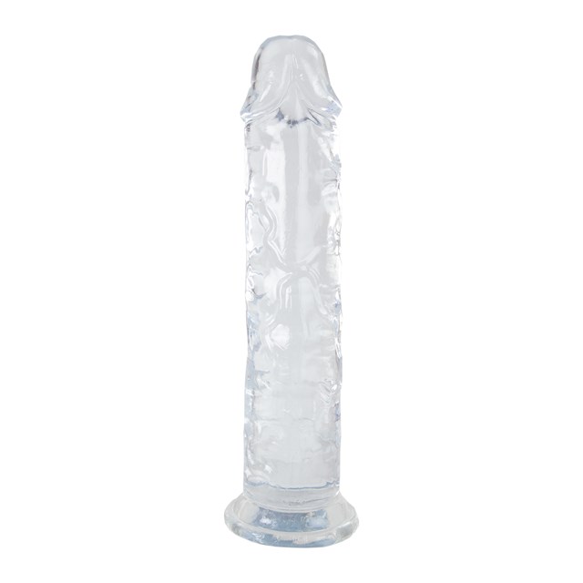 22 cm Realistic Dildo - Clear