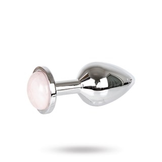 Metal Plug Gemstone Pink - Medium