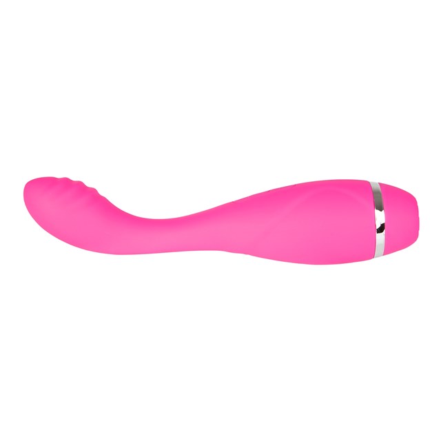 G-Spot Vibrator with Air Pressure Suction - Pink