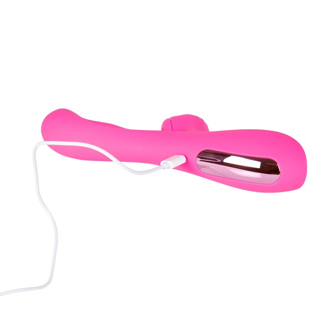 3 in 1 Vibrator with Suction & Vibration + Clit licker - Pink