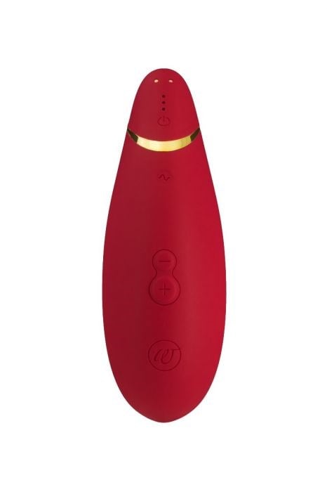 Womanizer Premium 2 Klitorisstimulator - Red/Gold