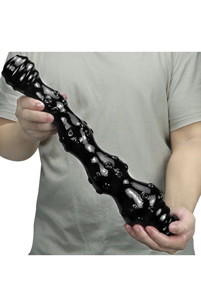 Weep Dildo Black 41 cm
