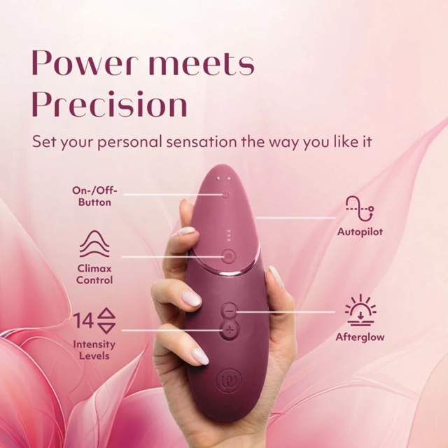 Womanizer Next 3D Pleasure Air Stimulator Dusky Pink