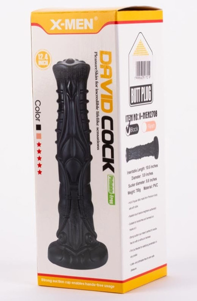 X-Men David's Cock Black 26 cm