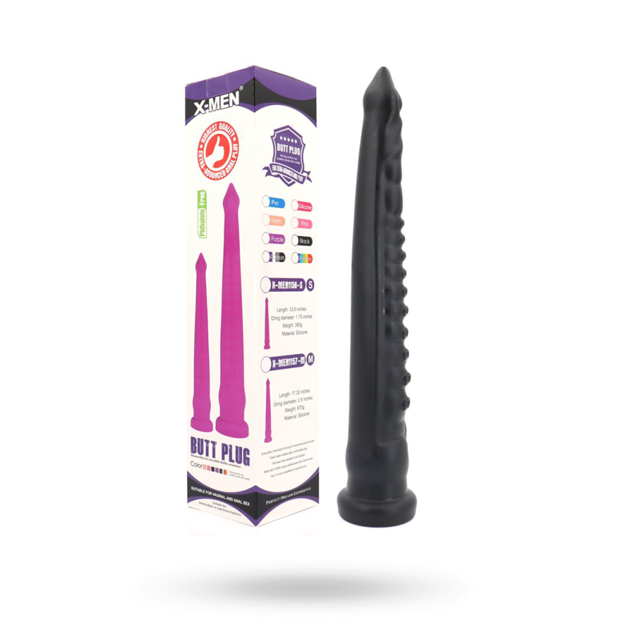 Super XL Octopus Dildo 44 cm Ekstra lang analdildo