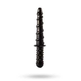 X-men Sword Handle Butt Plug Black 35 Cm