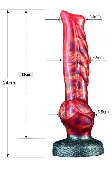 Dragon Dildo Kitso 24cm