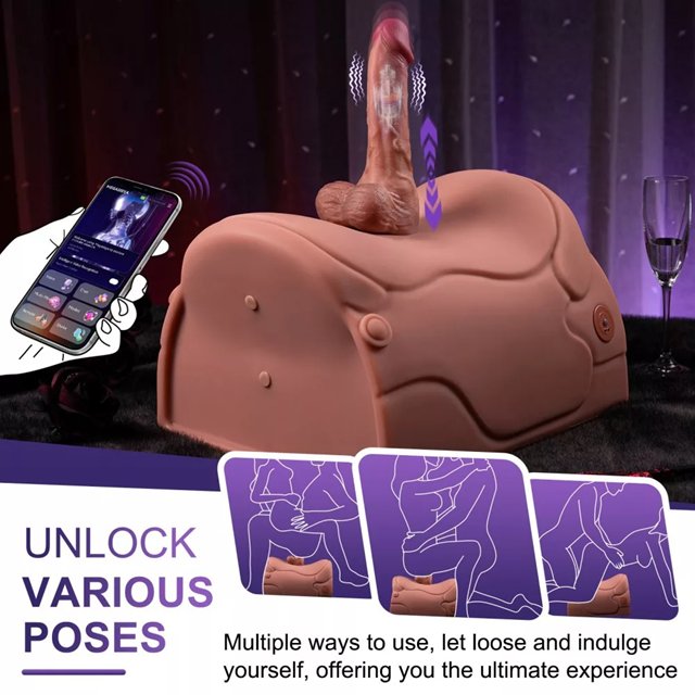 Brendas Saddle Thrusting Dildo