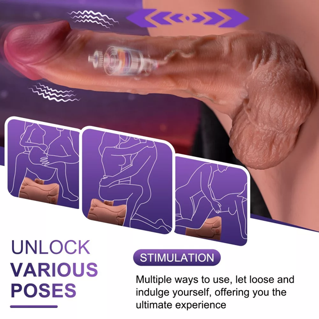 Brendas Saddle Thrusting Dildo