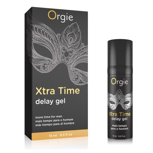 Gel Contro Eiaculazione Precoce Maschile Orgie Xtra Time 15ml Ritardante Uomo - Foto 6