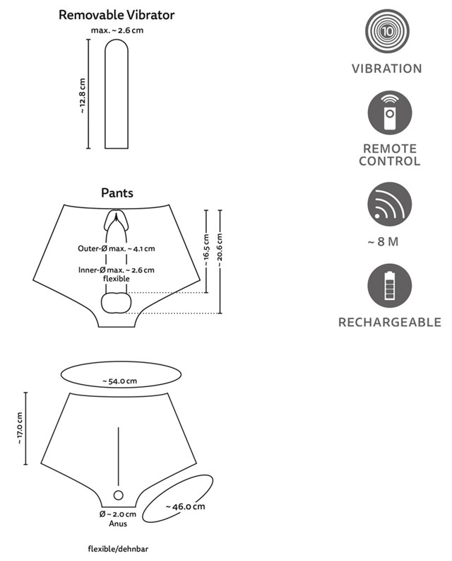 Ultra Realistic Vibrating Penis Pants