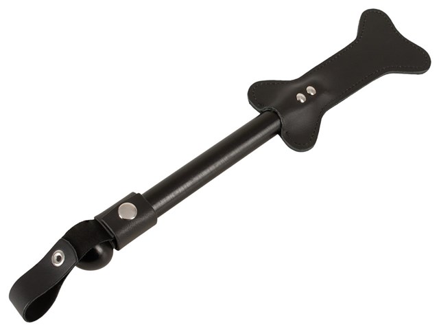 Leather Paddle Dog bone