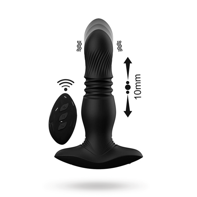 Anal Pleasure Thrusting Vibrator