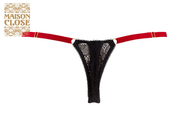 ARMEE DES SENS OPENABLE THONG