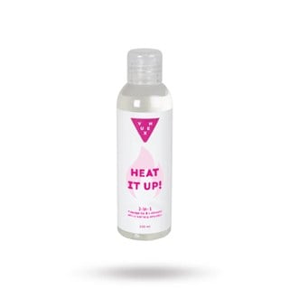 Vuxen Heat It Up! - Varmende Massasjegel & Glidemiddel 150 Ml