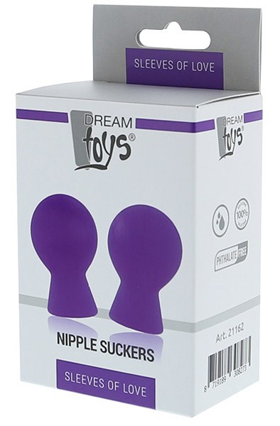 Dream Toys Sleeves Of Love Nipple Suckers Purple
