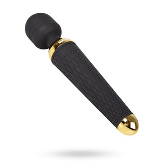 Black & Gold Massager Wand - 20 Vibrations